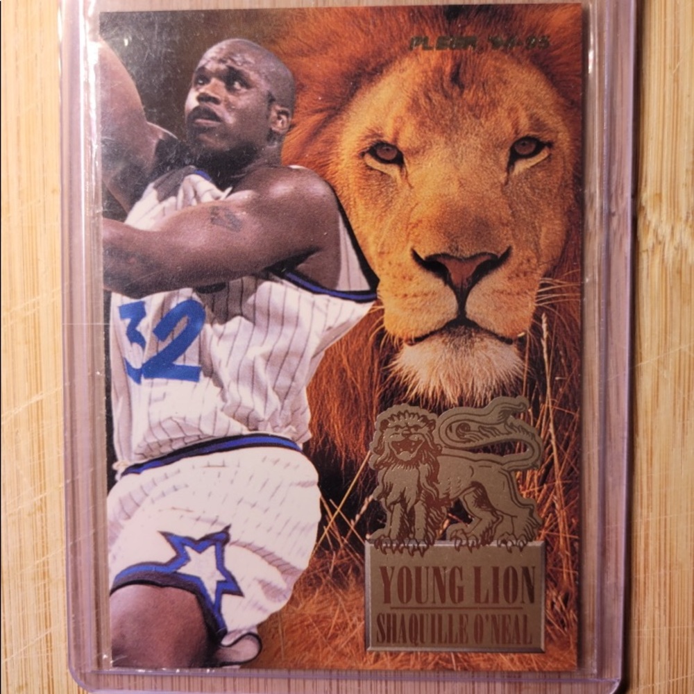 Shaq Young Lion card